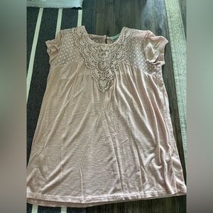 extra small Light pink shirt